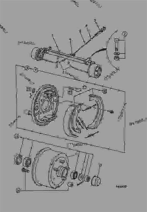 Mini excavator brake parts 